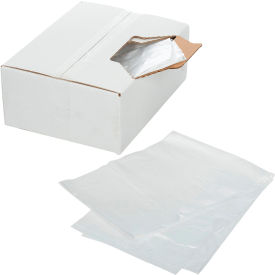 Heavy Duty Trash Bags, 20-30 Gal, 1.3 Mil, Clear, 125 Bags/Case