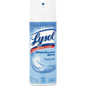 Disinfectant Spray, Crisp Linen Scent, 12.5 Oz. Aerosol Spray, 12/Carton
