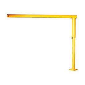 Light Duty Floor Crane 1000 Lb. Cap. 10' Span 10' Under Beam Height