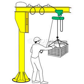 Festooned Boom Electrification for Abell-Howe LD Style A Floor Cranes