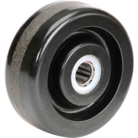 4" x 1-1/2" Molded Plastic Wheel - Axle Size 5/8"