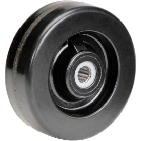 6" x 2" Molded Plastic Wheel - Axle Size 3/4"