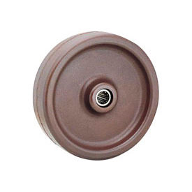 6" x 2" Molded Plastic Wheel - Axle Size 5/8"