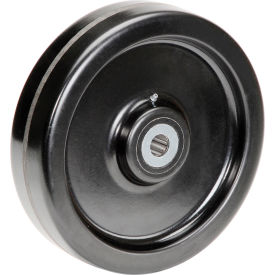 12" x 3" Molded Plastic Wheel - Axle Size 1"
