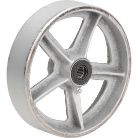 8" x 2" Semi-Steel Wheel - Axle Size 3/4"