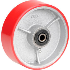 6" x 2" Polyurethane Wheel - Axle Size 3/4"