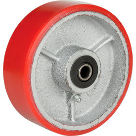 6" x 2" Polyurethane Wheel - Axle Size 1/2"