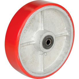 8" x 2" Polyurethane Wheel - Axle Size 1/2"