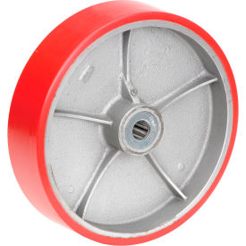 12" x 3" Polyurethane Wheel - Axle Size 1"
