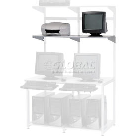 Additional 48"W x 18"D Shelf for LAN Workstation, 1/Pack