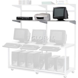 Additional 72"W x 18"D Shelf for LAN Workstation, 1/Pack