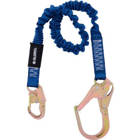 4-1/2" - 6'L Energy Absorbing Lanyard, Rebar Hook