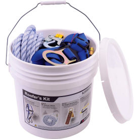 Roofer's Kit with Harness, Lifeline, Anchor & Lanyard