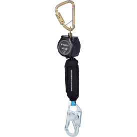 6'L Mini Personal Self Retracting Lifeline, Dyneema Web