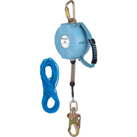 30'L Contractor Self Retracting Lifeline, Galvanized Cable