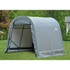 8x16x8 Round Style Shelter - Grey