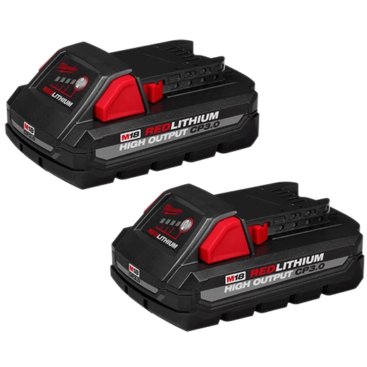 M18 REDLITHIUM High Output 3.0Ah Battery (2 Pack)