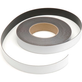 Magnetic Write-On Label 50 ft X 1"H Roll