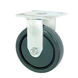 Rigid Plate Caster 3" Polyurethane Wheel