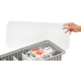 Insert Cover 50B0224LI for Dividable Grid Stackable Box, 24"L x 11"W, Clear