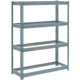 Extra Heavy Duty Shelving 48"W x 24"D x 60"H With 4 Shelves, No Deck