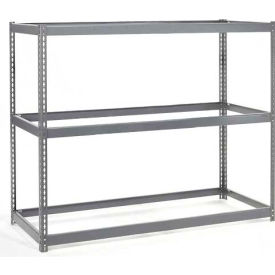 Wide Span Rack 72"Wx24"Dx84"H with 3 Shelves - 750 lb Capacity