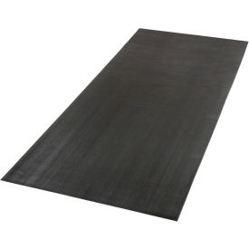Tuff Foot Corrugated Vinyl Runner 1/8" Thick 2' x Up to 105' Black