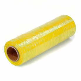Stretch Wrap, Blown, 80 Gauge, 18"Wx1500'L, Yellow