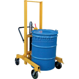 High-Profile Hydraulic Drum Transporter 880 Lb. Capacity