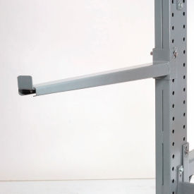 24" Cantilever Straight Arm, 2" Lip, 2400 Lb. Cap.