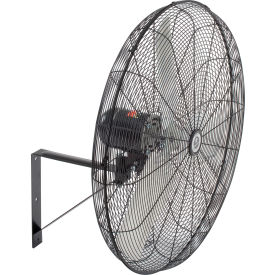 30" Wall Mount Fan, 3 Speed, 4200 CFM, 120V, 1/4 HP, Single Phase