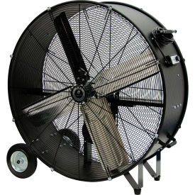 42" Portable Barrel Fan Belt Drive 1/2 HP 7600 CFM