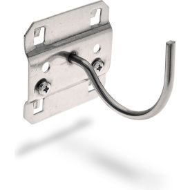 Stainless Steel 2-1/4" Curved LocHook, 3 pc
