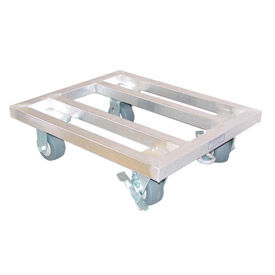 Aluminum Mobile Dunnage Rack 60"W x 20"D x 8"H