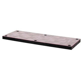 Structural Plastic Adjustable Solid Shelf, 66"W x 36"D, Black