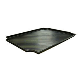 Structural Plastics Plastic Containment Tray 30"W x 24"D, Black