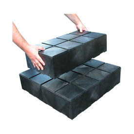 Structural Plastic Dunnage Cube 24"W x 12"D x 6"H (6 pcs)