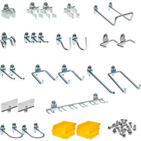 24 Assorted Hooks & 2 Bins