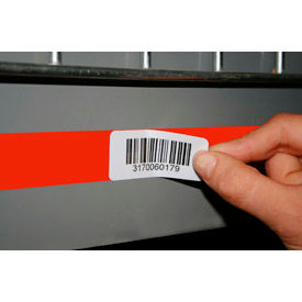 Economy Rack Placard Label Holder, 4" X 100 Ft. Roll - Orange