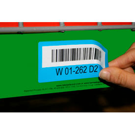 Economy Rack Placard Label Holder, 4" X 100 Ft. Roll - Green