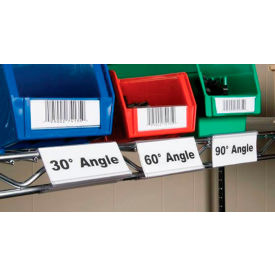 Label Holder, Wire Shelving 3"W x 1-1/4"H (25 pcs/pkg)
