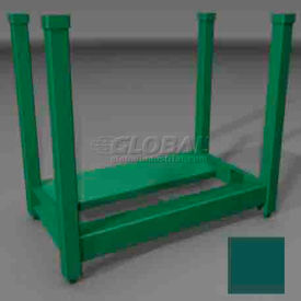 Portable Reel Rack, Fits 24"-28" Dia. Coils - Vista Green