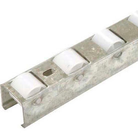 48" Roller Track with Clips for Gravity Flow Racks