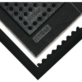 Cushion-Ease M.D. Ramp System Male Ramp 3/4" Thick 3' Black