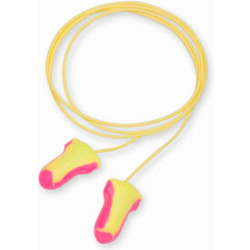 LL-30 Laser Lite Ear Plugs, Disposable, NRR 32, Corded, 100 Pairs/Box
