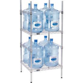 5 Gallon Water Bottle Storage Rack, 8 Bottle Capacity