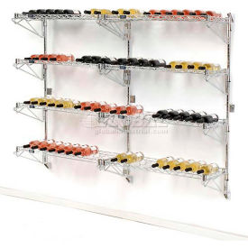 Wine Bottle Rack - Wall Mount 72 Bottle 72" x 14" x 54"