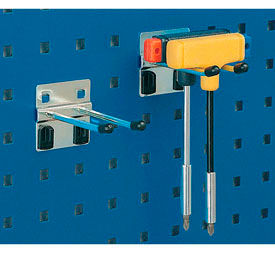Double Straight Hooks For Perfo Panels - Package of 5 - 1"L