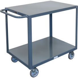 Steel Utility Cart w/2 Shelves, 1200 lb. Capacity, 30"L x 18"W x 35"H