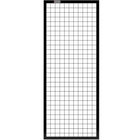 Machine Wire Guard Panel, 2'W, Black